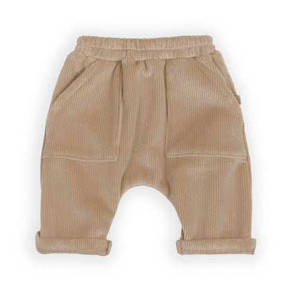 BAMBOOM Pants ampio con elastico 1048 - mocha sand 347