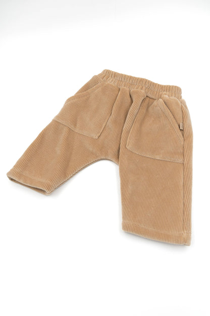BAMBOOM Pants ampio con elastico 1048 - mocha sand 347
