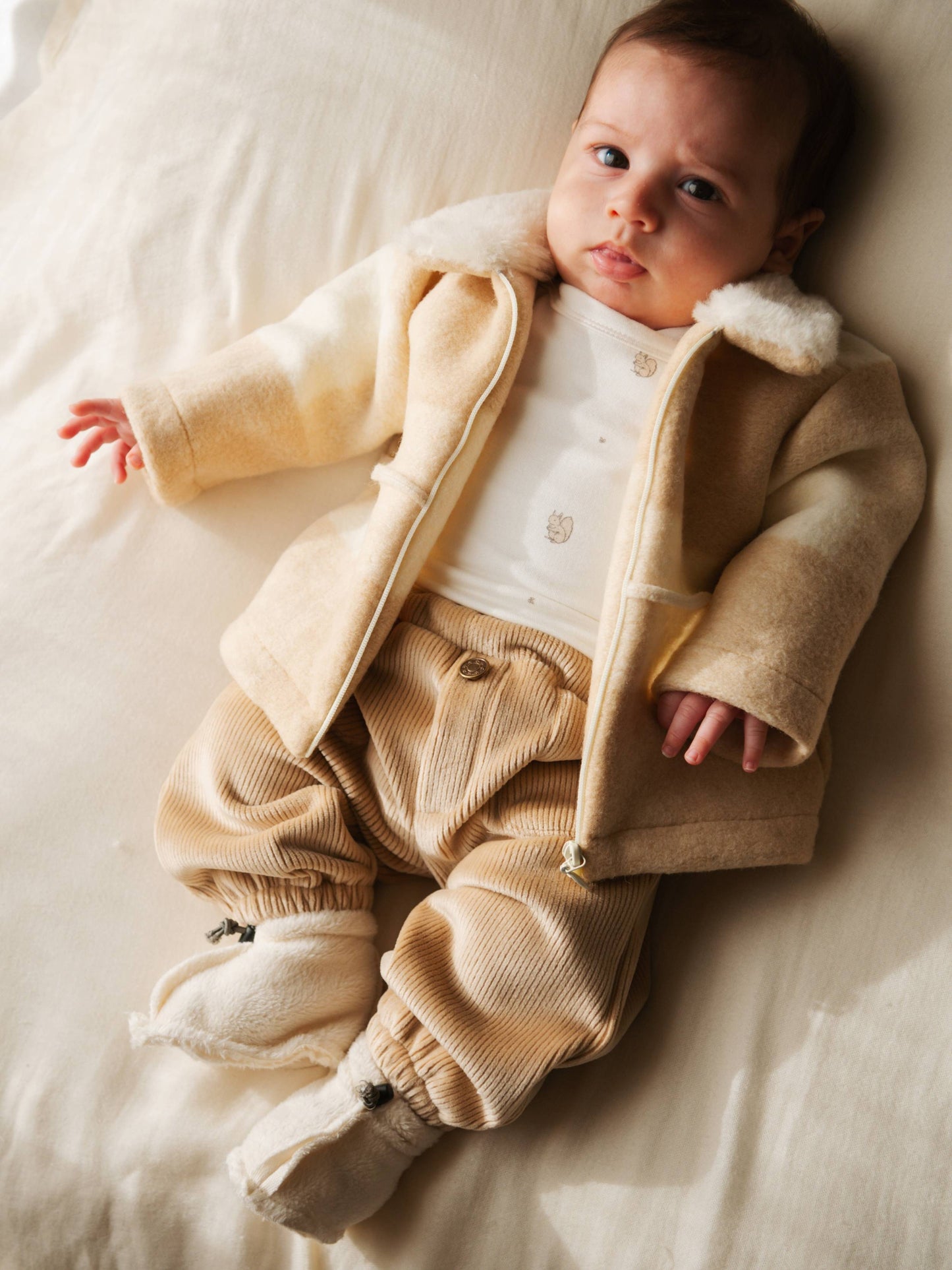 BAMBOOM Pants worker con tasche ampie 1050 - mocha sand