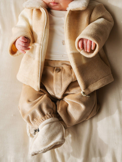 BAMBOOM Pants worker con tasche ampie 1050 - mocha sand