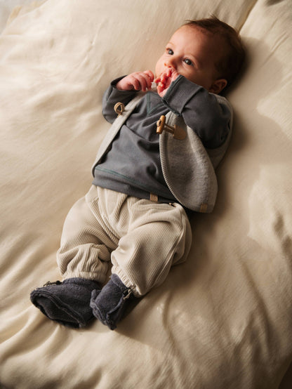 BAMBOOM Pants worker con tasche ampie 1050 - sky grey 352