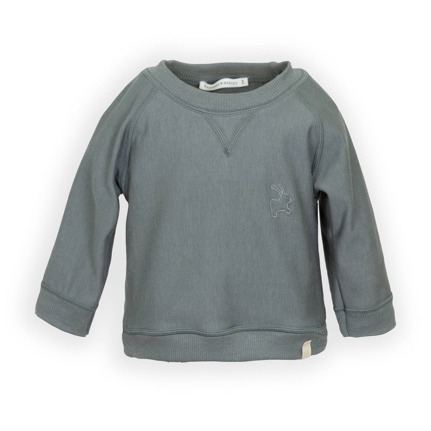 BAMBOOM Maglia con ricamo coniglio 1053 - Midnight blu 343