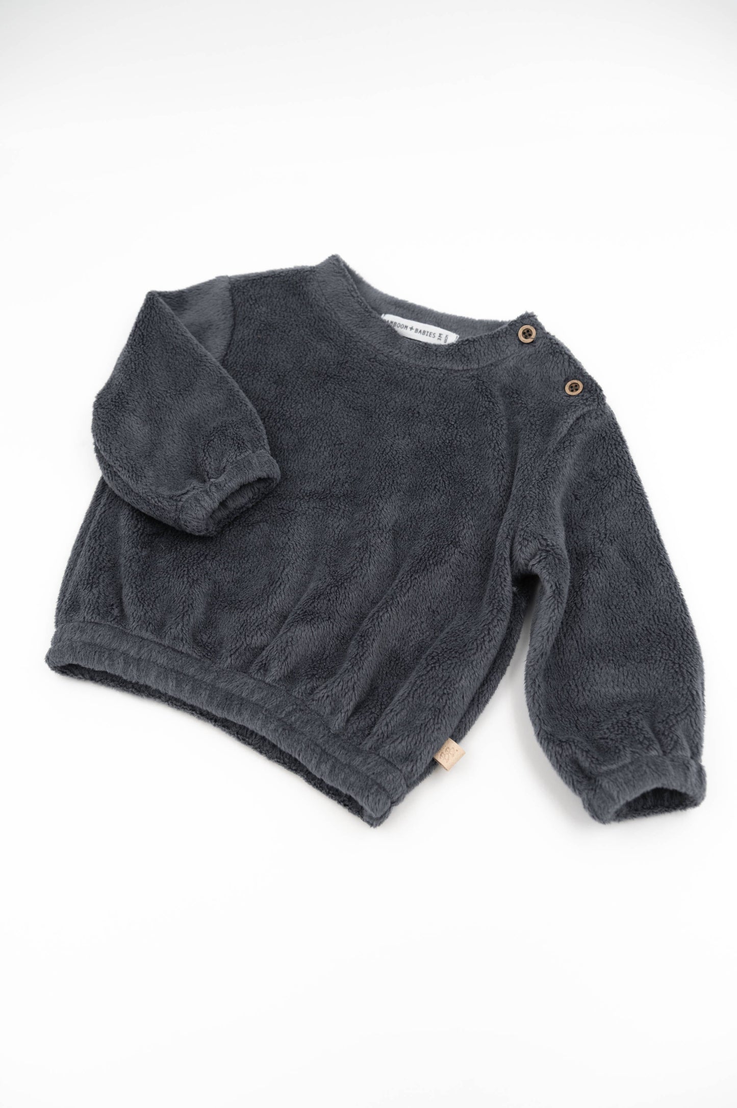 BAMBOOM Maglia Teddy 1054 - Midnight blu 343