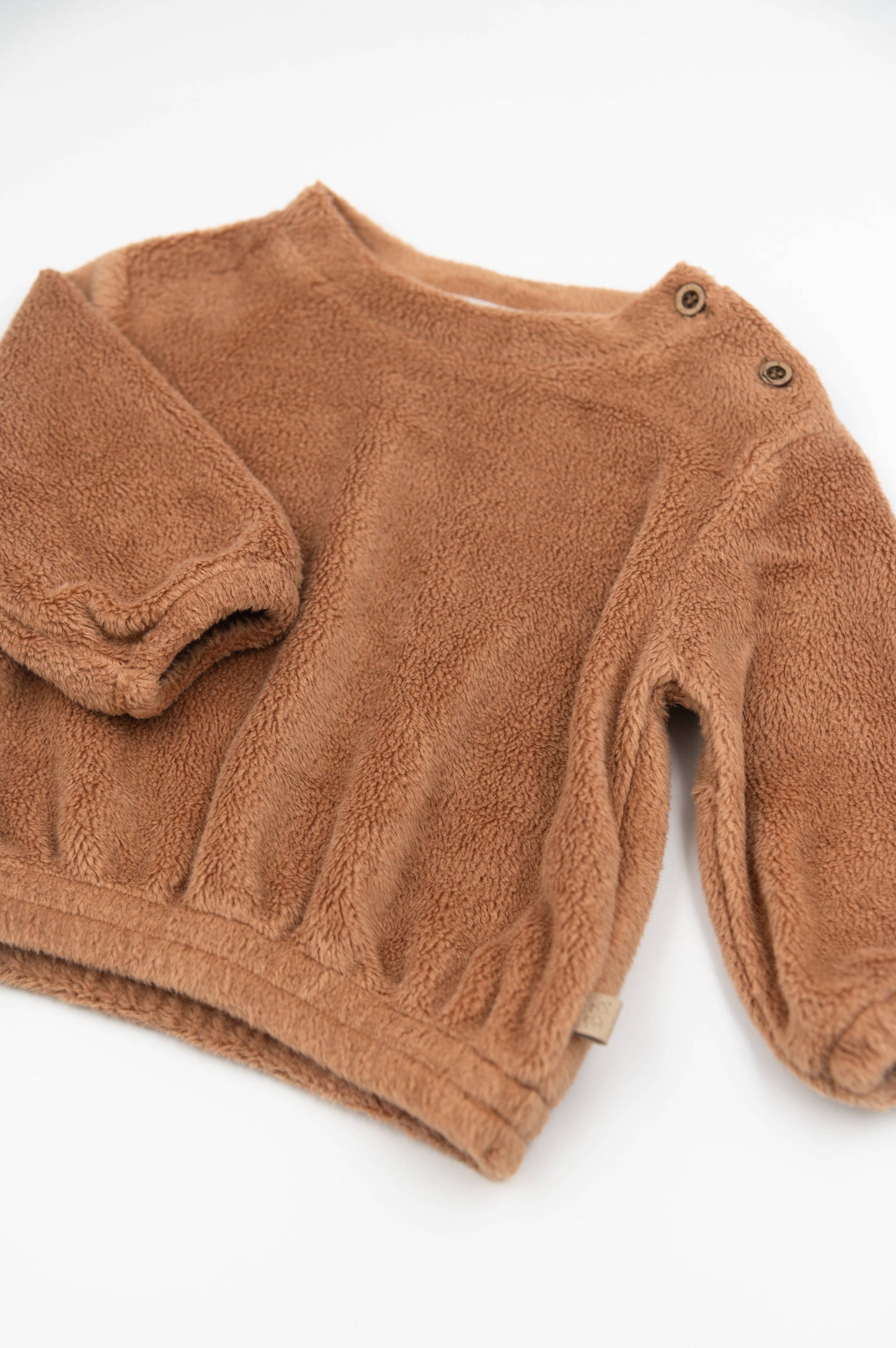 BAMBOOM Maglia Teddy 1054 - Tan camel 349