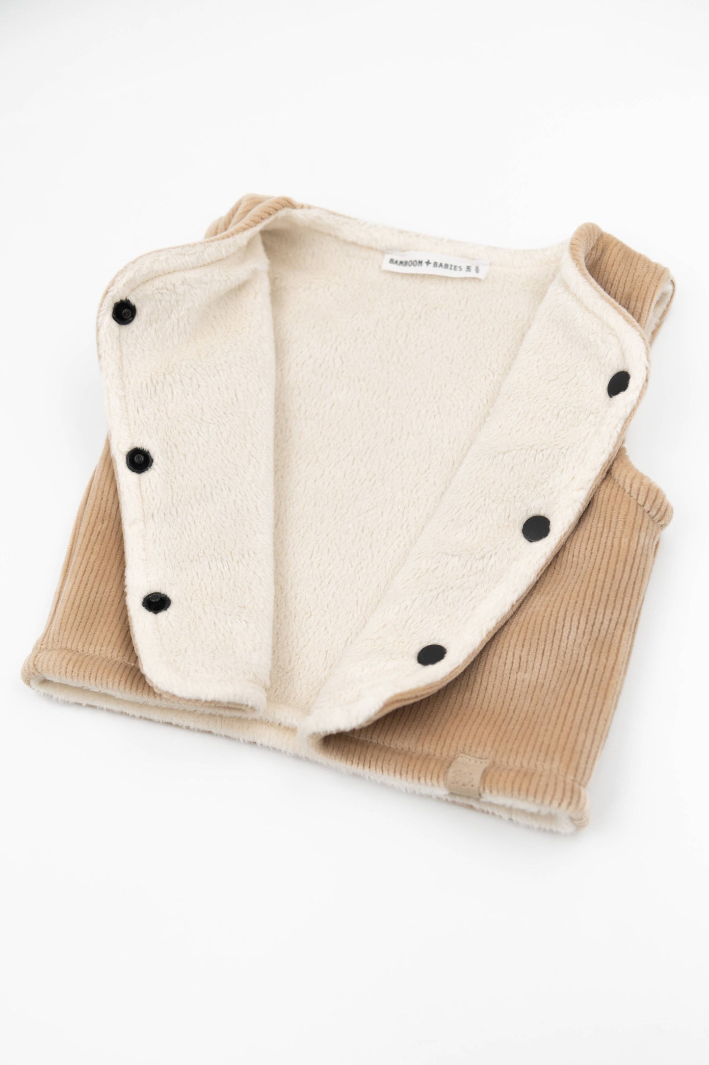 BAMBOOM Gilet smanicato reversibile 1057 - Mocha sand 347