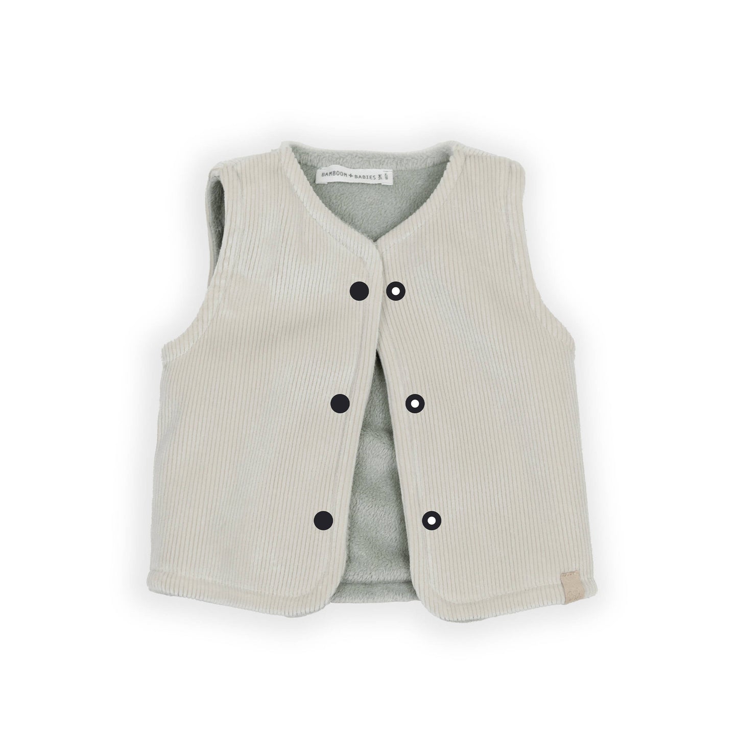 BAMBOOM Gilet smanicato reversibile 1057 - sky grey 352