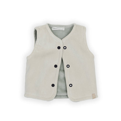 BAMBOOM Gilet smanicato reversibile 1057 - sky grey 352