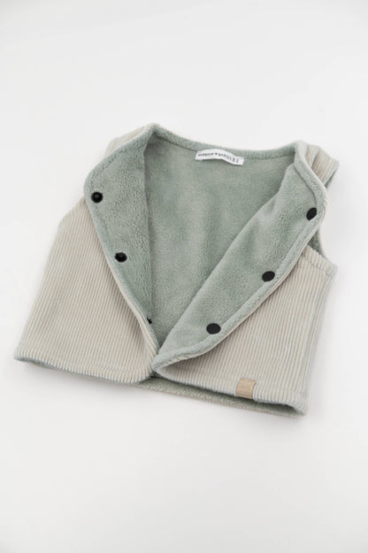 BAMBOOM Gilet smanicato reversibile 1057 - sky grey 352