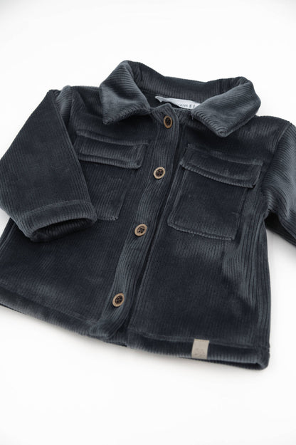 BAMBOOM Camicia Over Curderoy 1058 - MIDNIGHT BLU 343