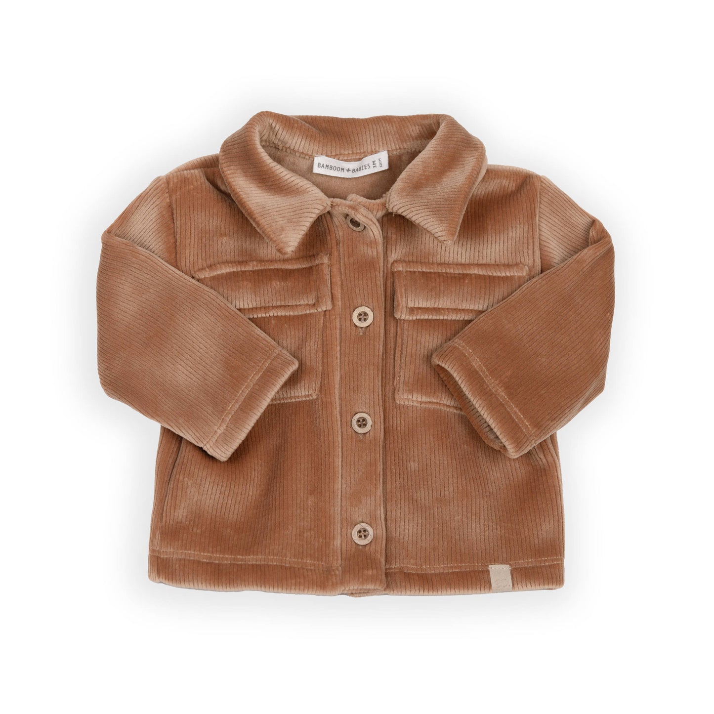 BAMBOOM Camicia Over Curderoy 1058 - Tan camel 349