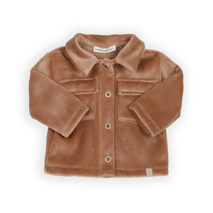 BAMBOOM Camicia Over Curderoy 1058 - Tan camel 349