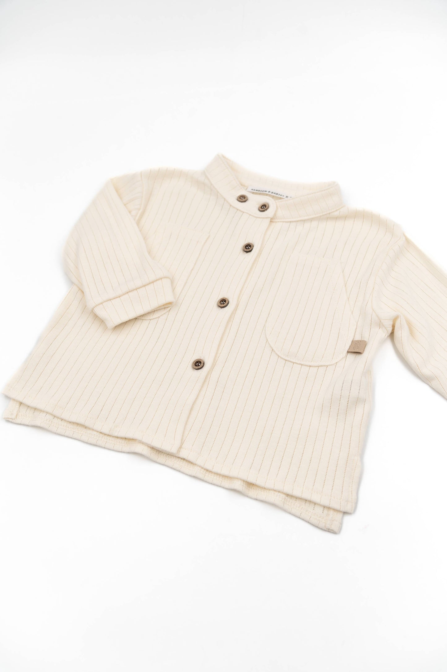 BAMBOOM Camicia coreana 1059 - warm white 345