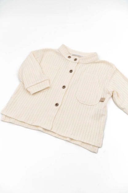 BAMBOOM Camicia coreana 1059 - warm white 345