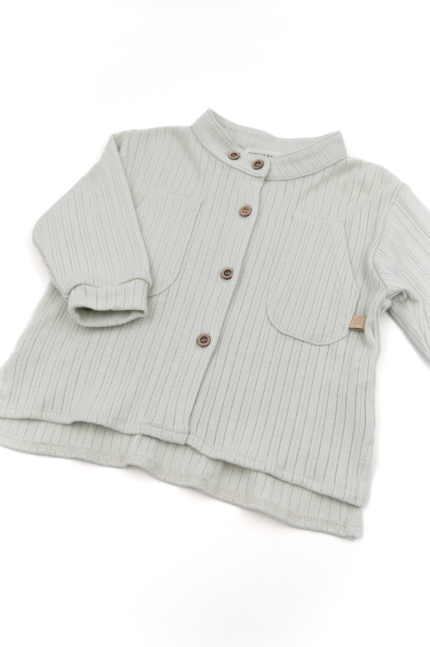 BAMBOOM Camicia coreana 1059 - sky grey 352