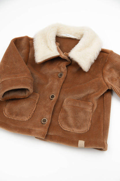 BAMBOOM Giacca Curderoy / Alpaka - 1060 - TAN CAMEL 349