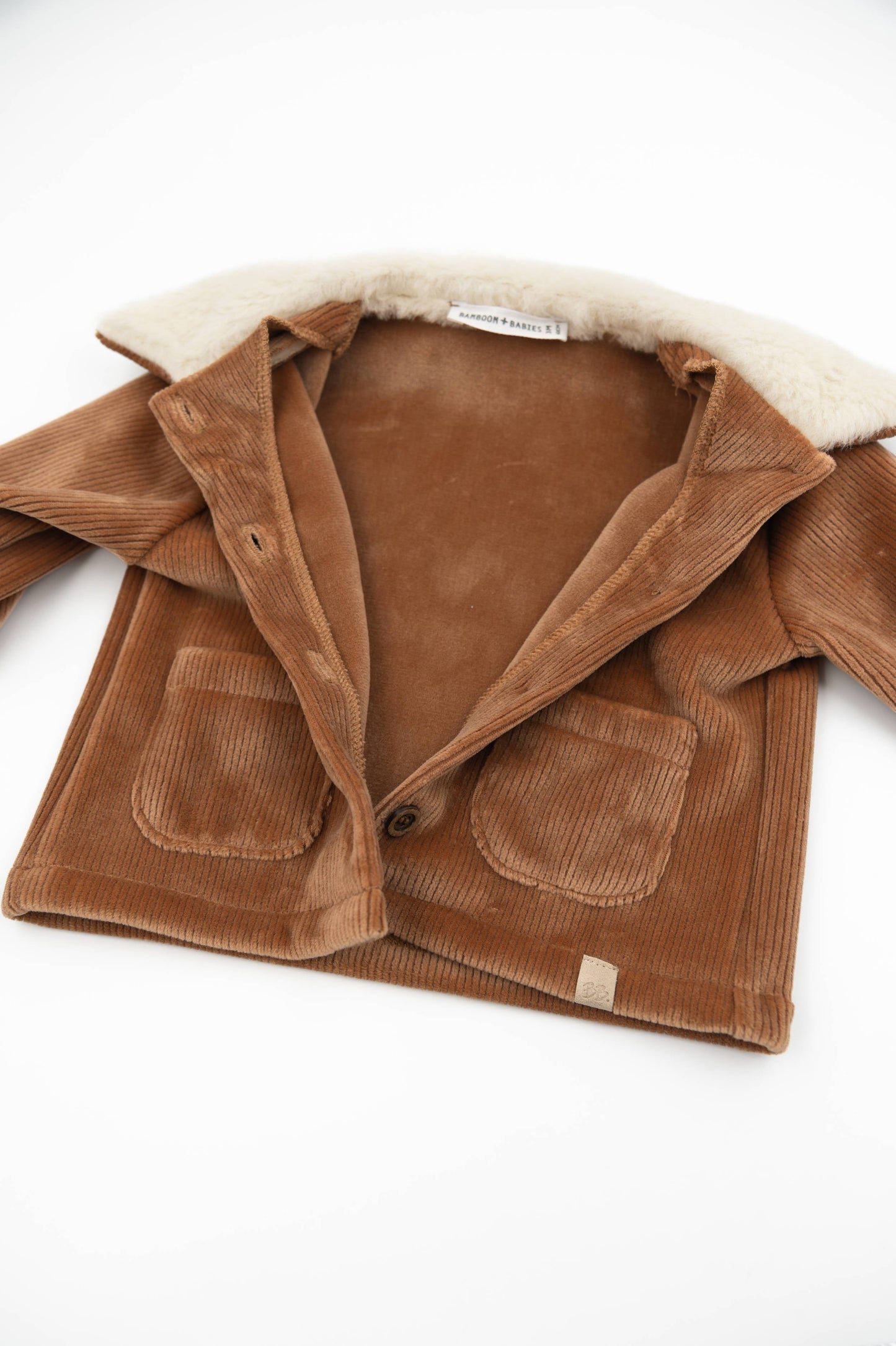 BAMBOOM Giacca Curderoy / Alpaka - 1060 - TAN CAMEL 349