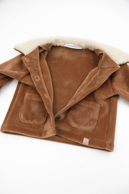 BAMBOOM Giacca Curderoy / Alpaka - 1060 - TAN CAMEL 349