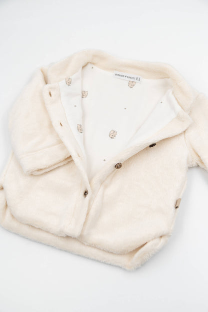 BAMBOOM Giacca Bomber Teddy 1063 - WARM WHITE 345