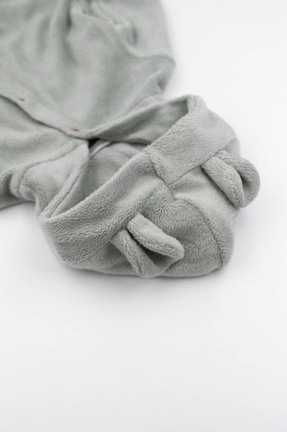 BAMBOOM Tutina Outdoor Teddy 1066 - MOSS GREY 351