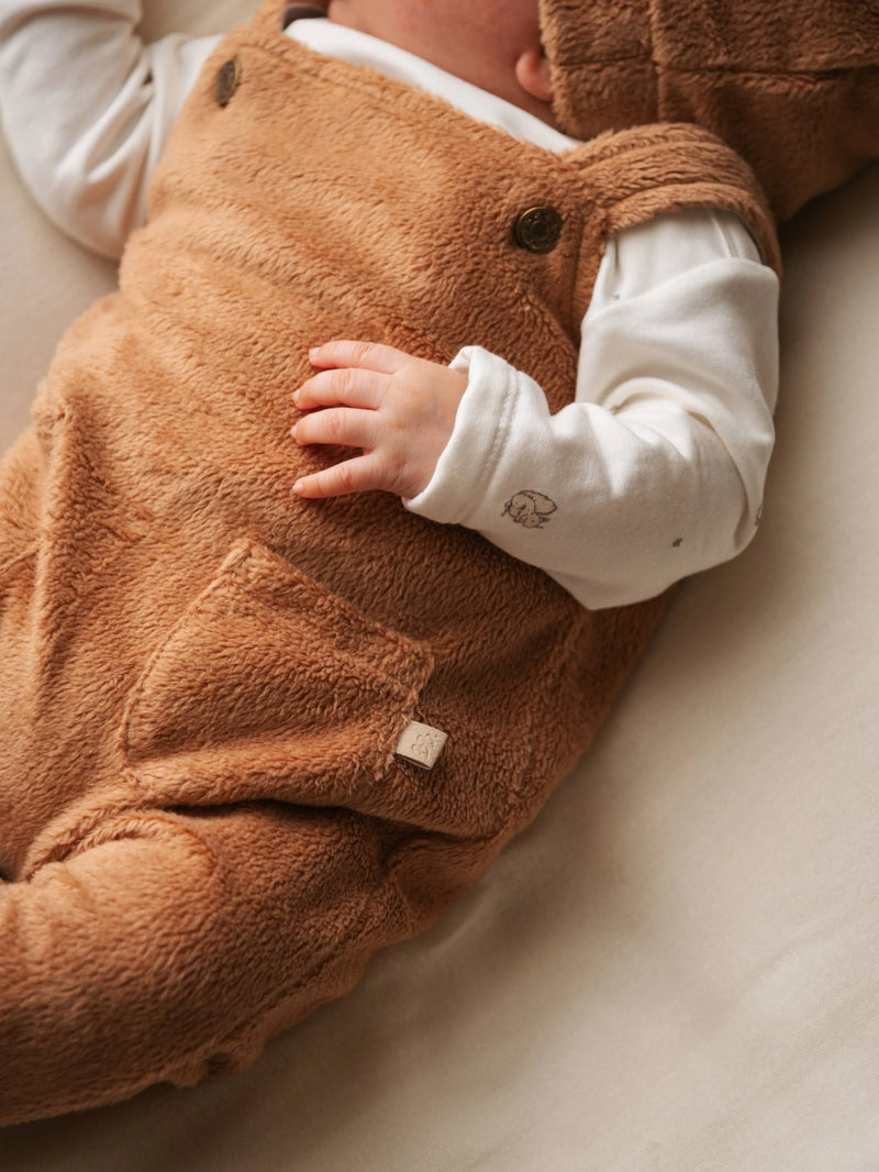 BAMBOOM Tutina Salopette Teddy 1070 - Tan Camel 349