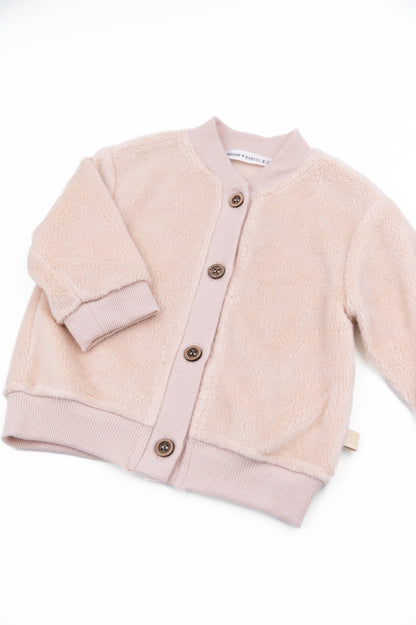 BAMBOOM Giacca Bomber Teddy 1074 - Vintage Pink 341
