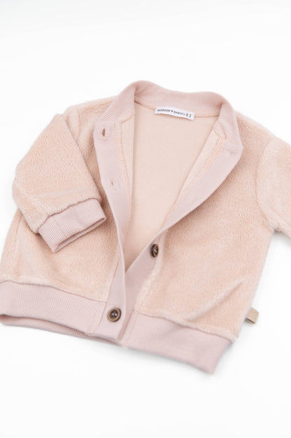 BAMBOOM Giacca Bomber Teddy 1074 - Vintage Pink 341