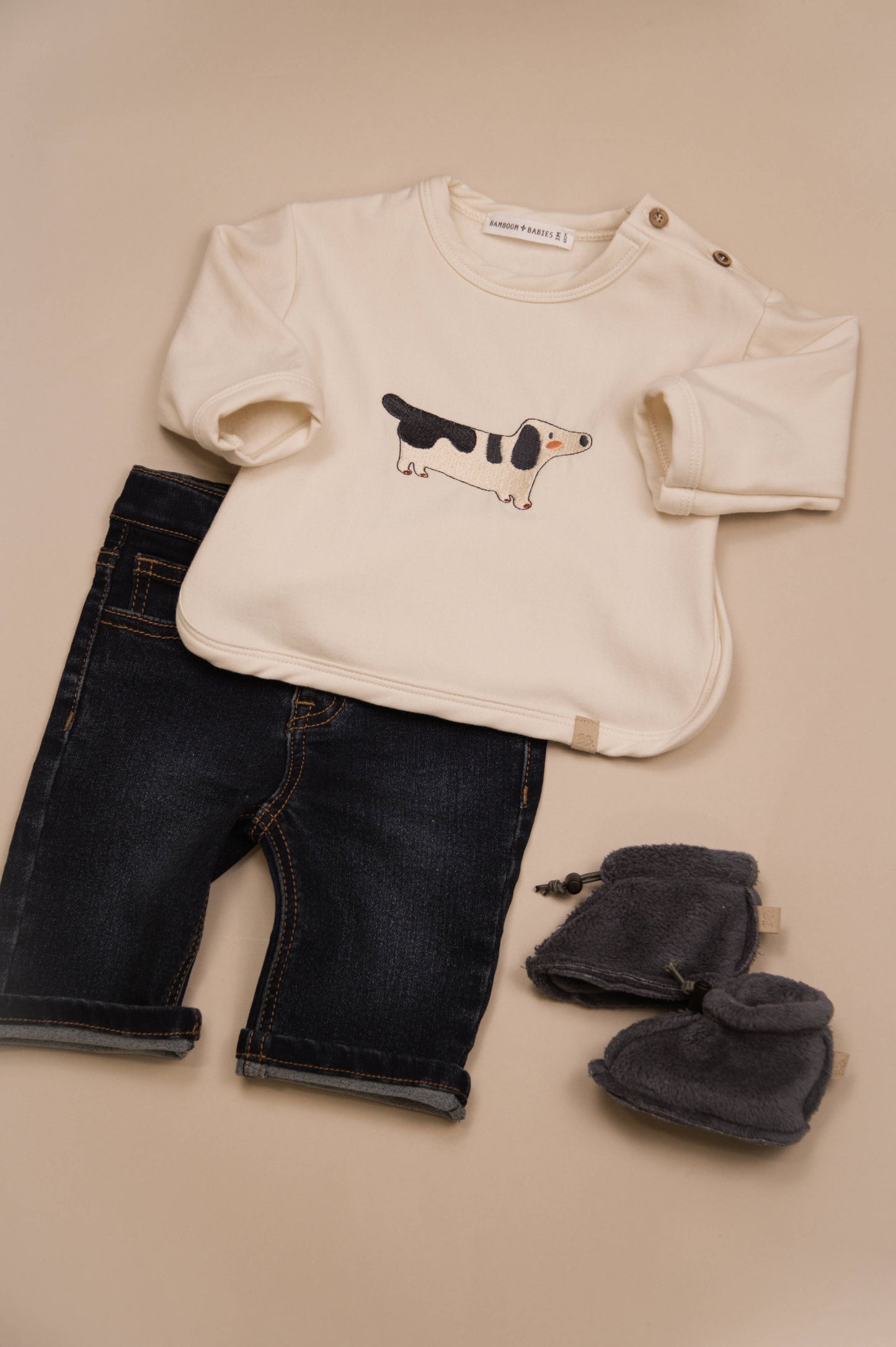 BAMBOOM Maglia Bassotto 1075 - warm white 345