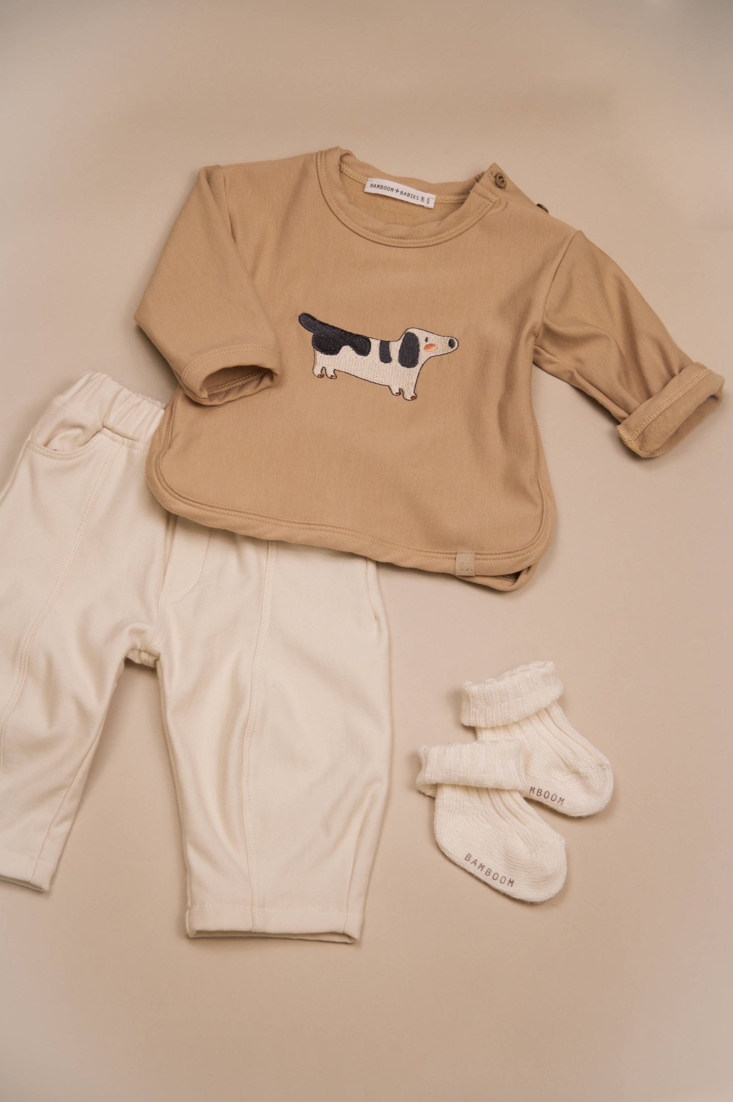 BAMBOOM Maglia Bassotto 1075 - mocha sand 347