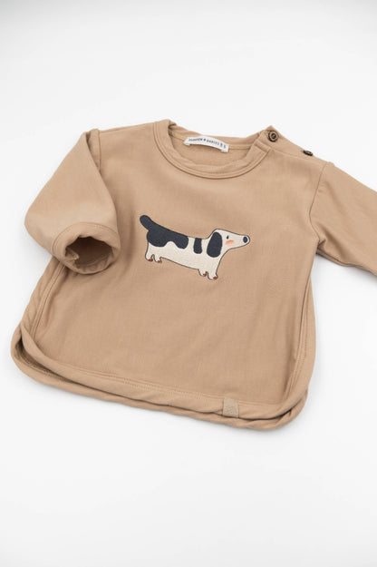 BAMBOOM Maglia Bassotto 1075 - mocha sand 347
