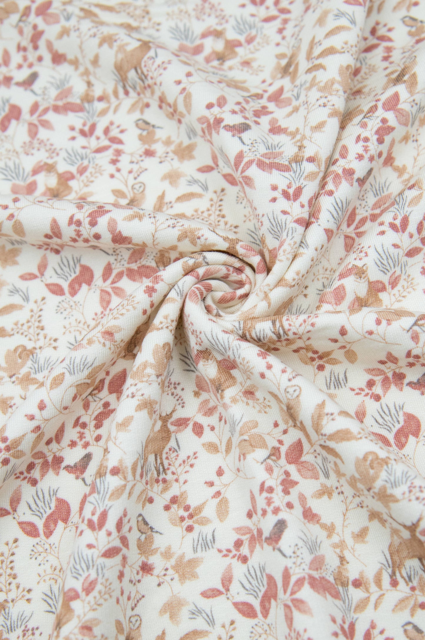 BAMBOOM Coperta clinica neonato 75x100 - 1083 - PRINT AUTUMN FOREST 342