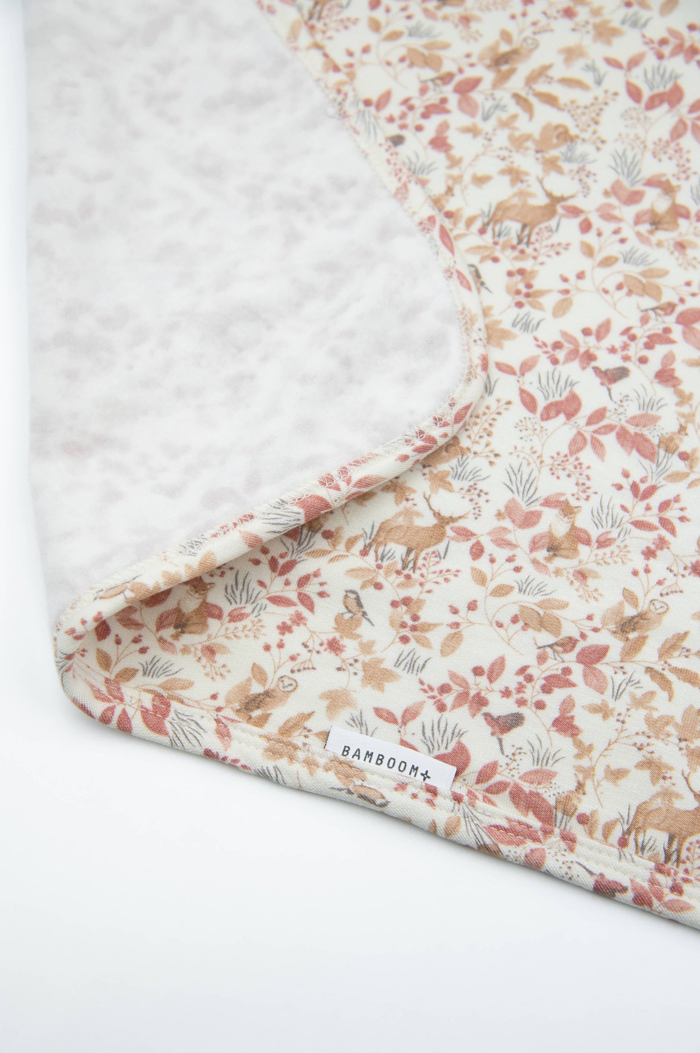BAMBOOM Coperta clinica neonato 75x100 - 1083 - PRINT AUTUMN FOREST 342