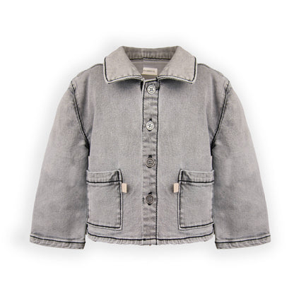 BAMBOOM Camicia jeans bimbo 1084 - Grey 348
