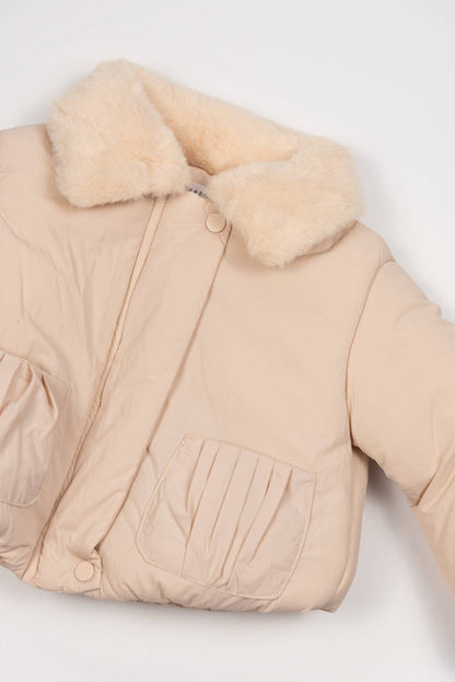 BAMBOOM Giacca bimba con colletto - 1088 - VINTAGE PINK 341