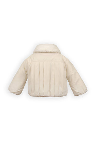 BAMBOOM Giacca bimba con colletto - 1088 - WARM WHITE 345
