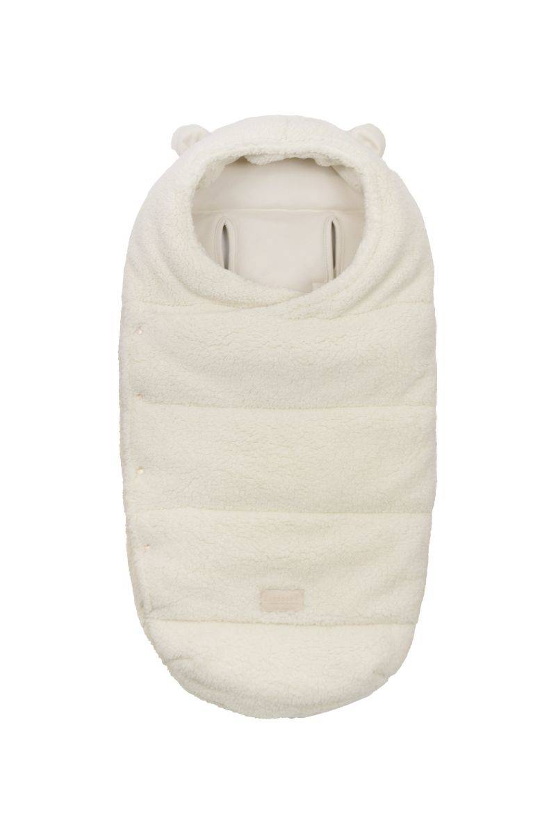 Bamboom Sacco Igloo teddy newborn 1093 - WARM WHITE 345
