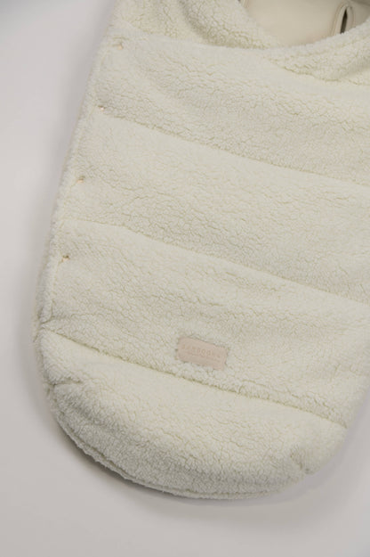 Bamboom Sacco Igloo teddy newborn 1093 - WARM WHITE 345