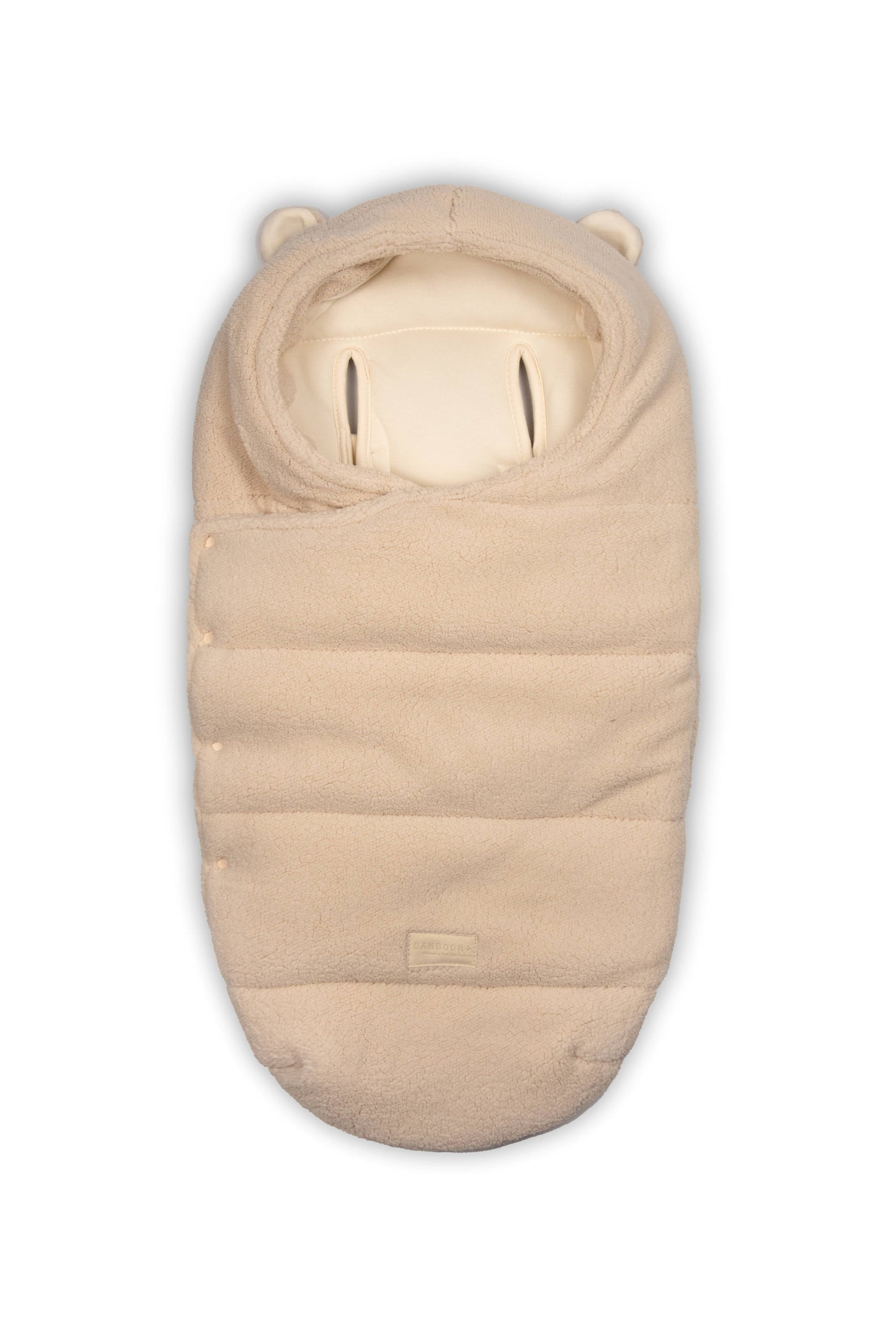 Bamboom Sacco Igloo teddy newborn 1093 - Whisper Pink 570