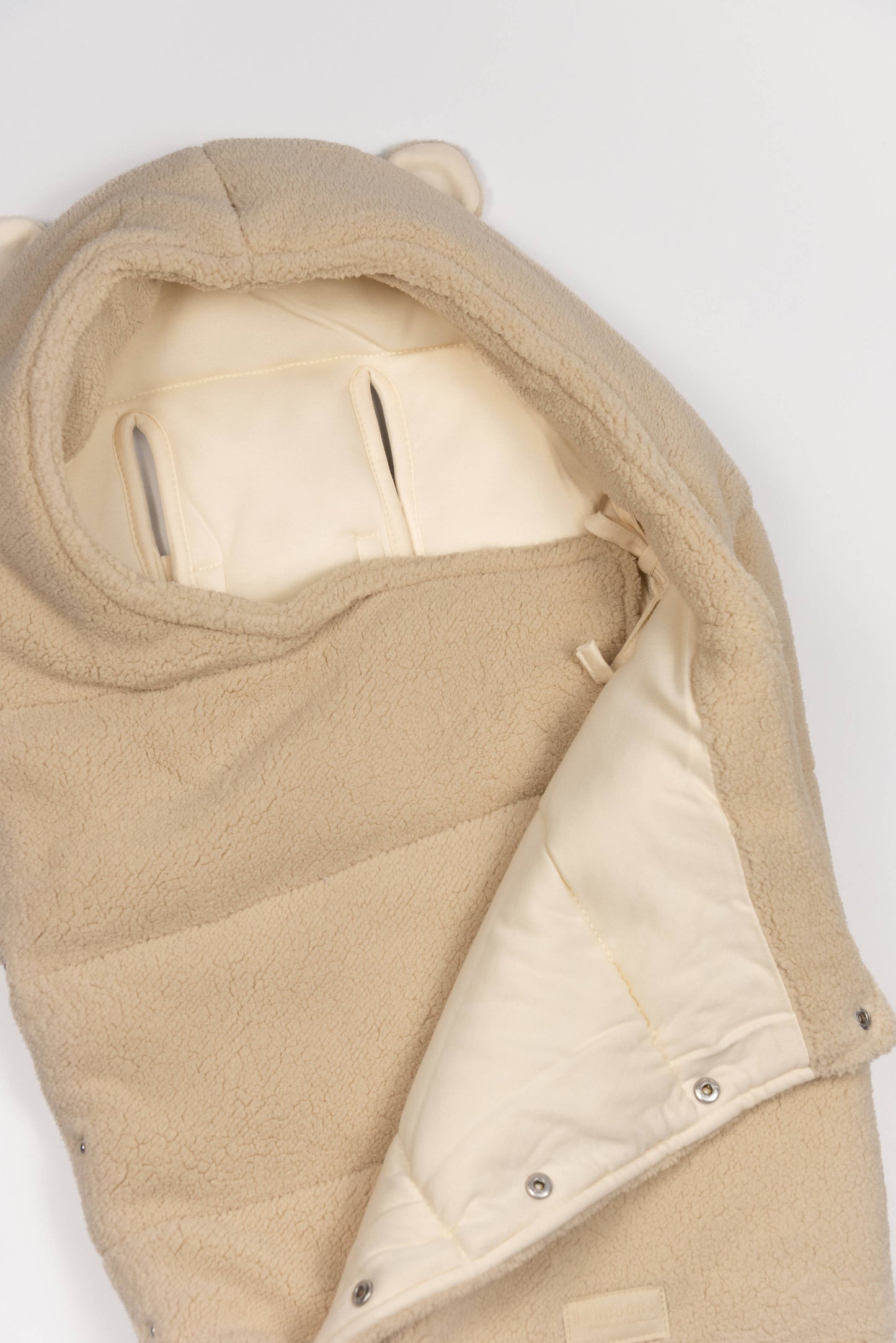 Bamboom Sacco Igloo teddy newborn 1093 - SOFT SAND 571