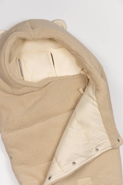 Bamboom Sacco Igloo teddy newborn 1093 - SOFT SAND 571