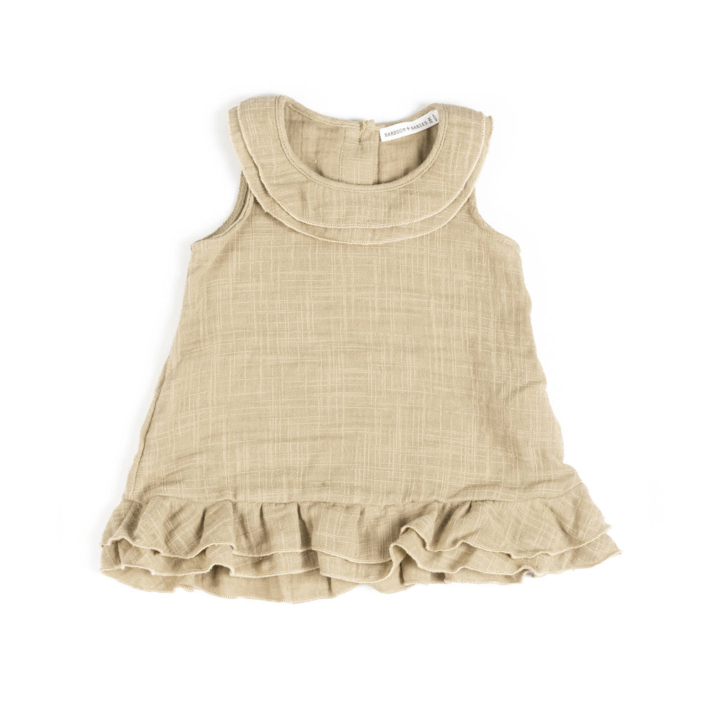BAMBOOM Vestito smanicato PE - 1101 - MUSTARD 270