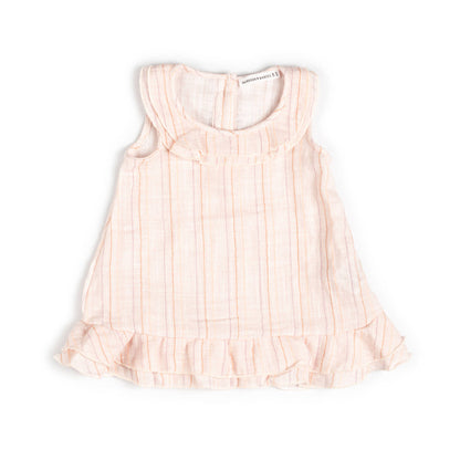 BAMBOOM Vestito smanicato PE - 1101 - STRIPE PINK 277