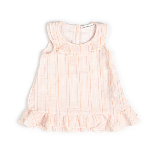 BAMBOOM Vestito smanicato PE - 1101 - STRIPE PINK 277