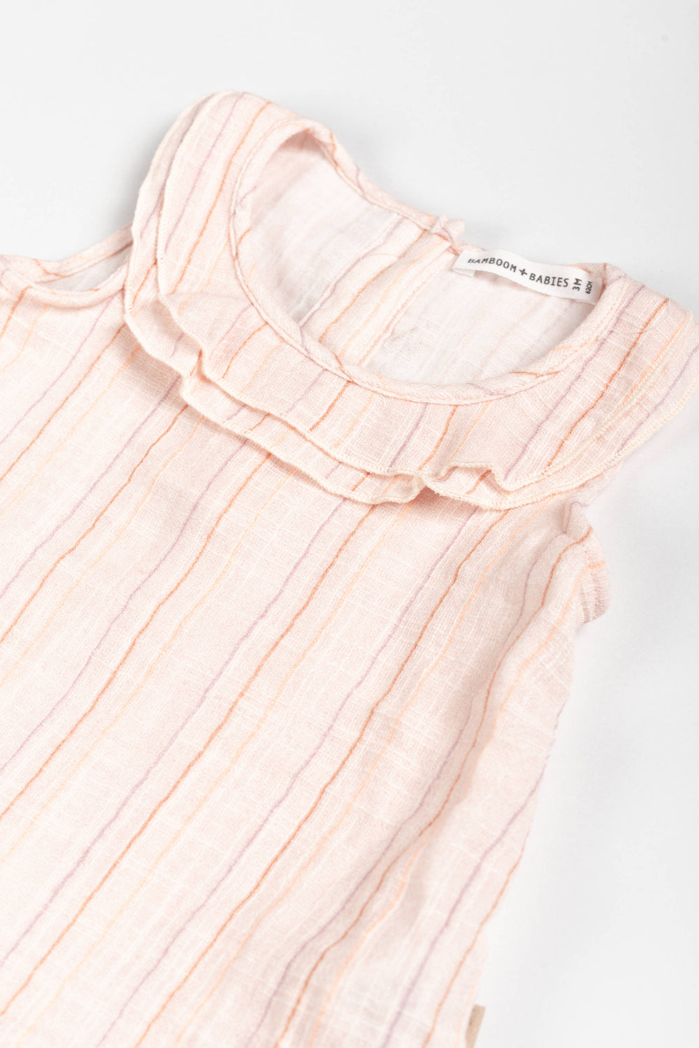 BAMBOOM Vestito smanicato PE - 1101 - STRIPE PINK 277