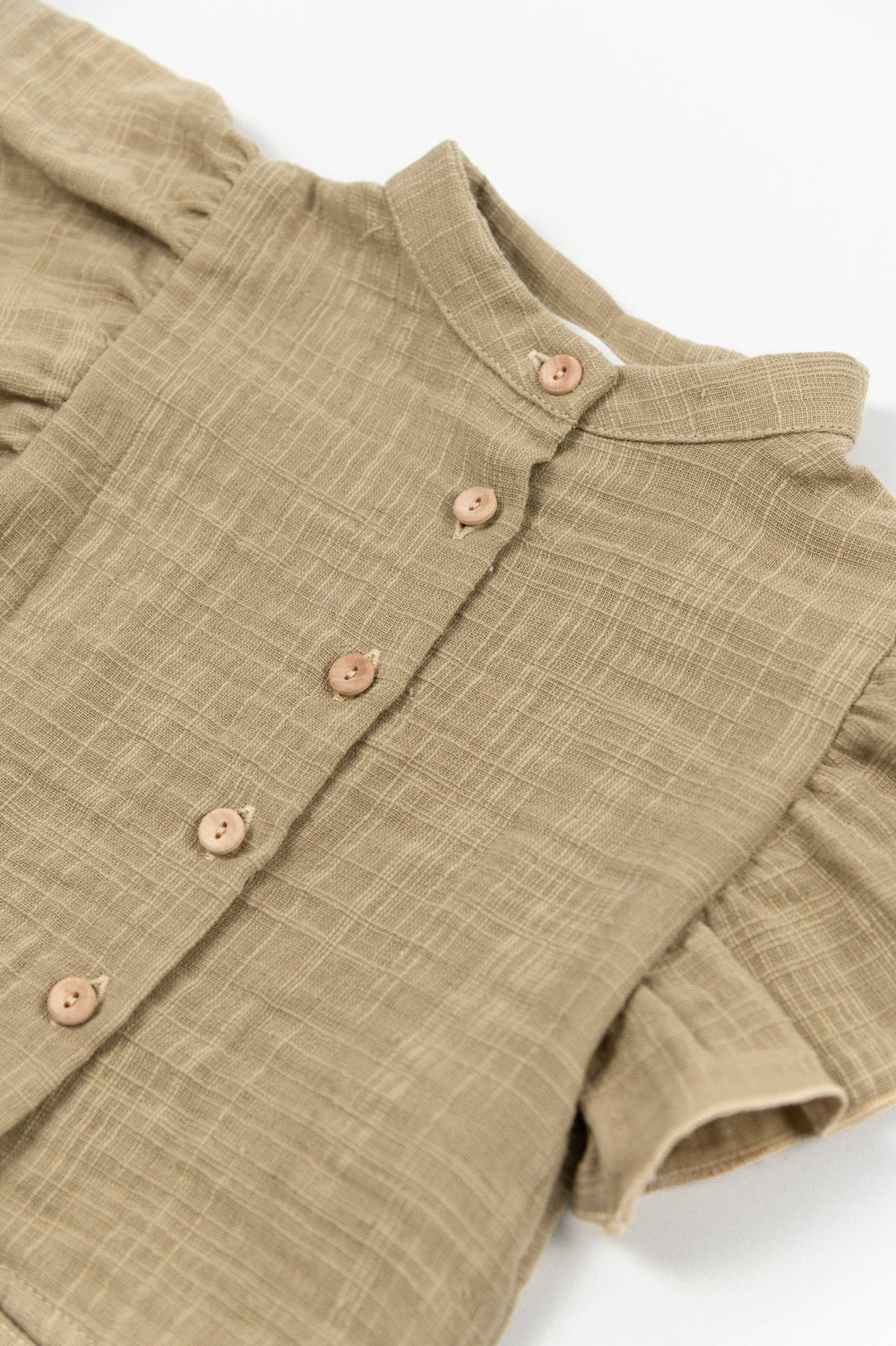 BAMBOOM Camicia bimba Lino Look - 1106 - MUSTARD 270