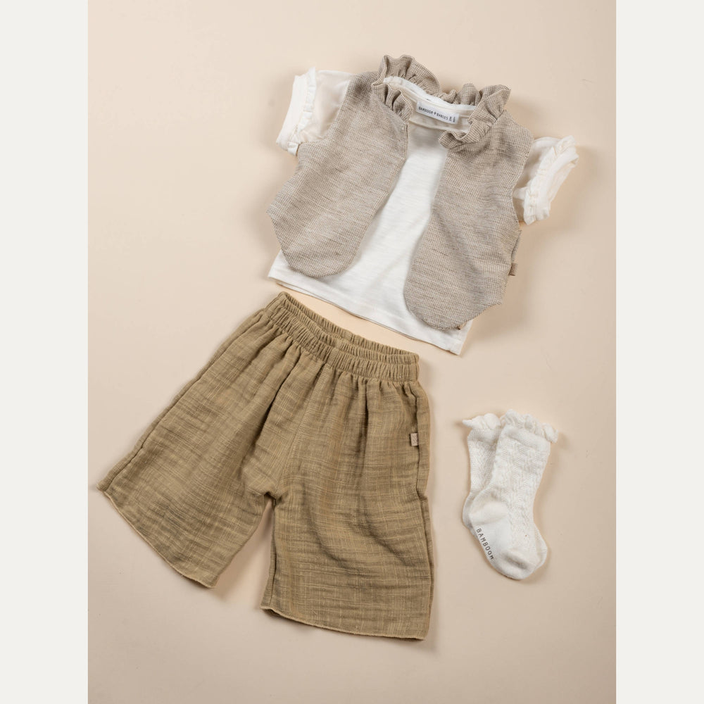 BAMBOOM Gilet bimba - 1107 - MUSTARD 270
