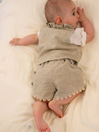 BAMBOOM Gilet bimba - 1107 - MUSTARD 270