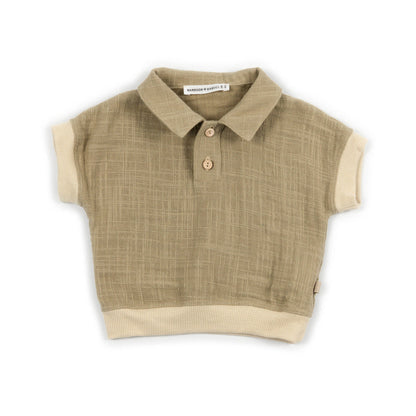 BAMBOOM Polo bimbo - 1110 - MUSTARD 270