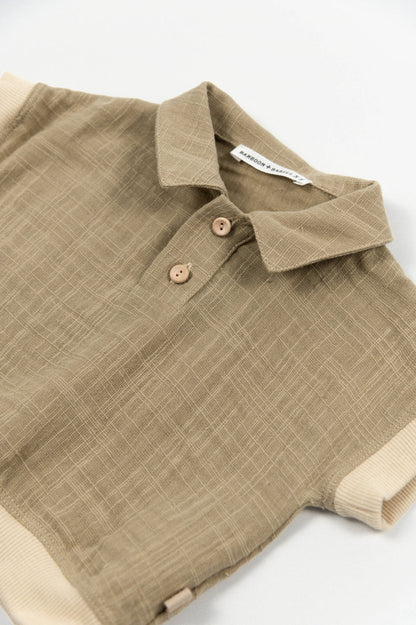 BAMBOOM Polo bimbo - 1110 - MUSTARD 270