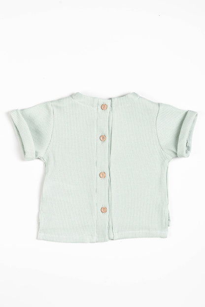 BAMBOOM Shirt apertura dietro - 1115 - OCEAN BLU 200