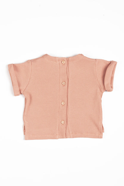 BAMBOOM Shirt apertura dietro - 1115 - CORAL 276